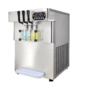 Desktop Mini Soft Serve Ice Cream Machine Maker Softy Ice Cream Maker Table Top Small Ice Cream Maker Machine Home