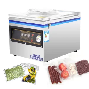 Desktop Small Vacuum Sealing Machine Dried Seafood Fruit Vegetable Bean Sausage Vacuum Packing Machine