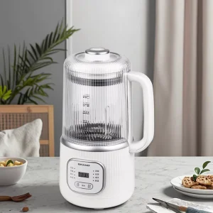 Detachable 6 Blade Easy Clean 1200ML Professional Nutrition Pure Copper Motor Heat Preservation Soybean Nut Milk Machine