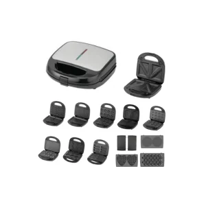 Detachable Sandwich Maker Home Electric 3 in 1 Grill Sandwich Machine Breakfast Waffle Iron