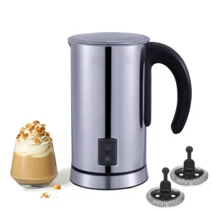 Detachable Stainless Steel Milk Frother Electric Milk Steamer