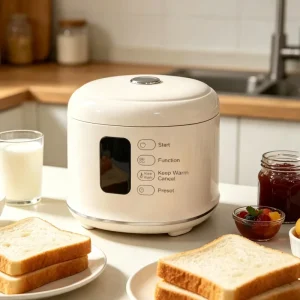 Digital 1.6L Mini Smart Multi Rice Cooker with 8H Keep Warm and 24H Time Function for Office Dormitory Hotel