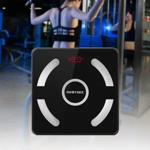 Digital 180Kg Capacity Bathroom Scale with LED Display for Household Office Use