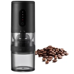 Digital 38 Levels Adjustment Wireless Coffee Maker Portable Electric USB Rechargeable Coffee Grinder for Outdoor