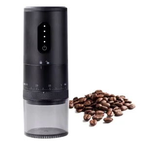 Digital 38 Levels Adjustment Wireless Coffee Maker Portable Electric USB Rechargeable Portable Coffee Grinder for Espresso