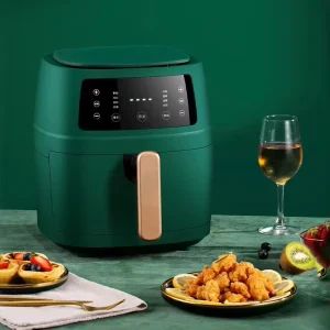 Digital Air Fryer Electric Fryer 1350W 5L Household Plastic Multifunctional Toaster Oven