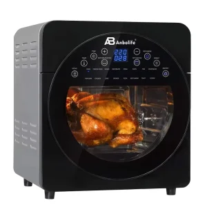 Digital Air Fryer Oven with 16 Programs Touch Screen Visible Window Cooking Light OEM MANUFACTURE