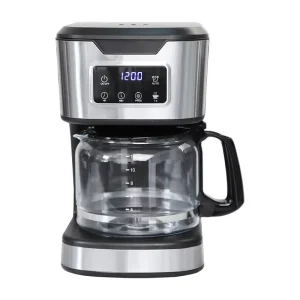 Digital Coffee Machine 1.8L Programmable Digital Timer Anti drip Coffee Maker