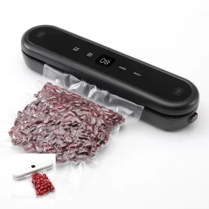 Digital Display Mini Food Vacuum Sealer Machine for Bag Sealing and Food Preservation