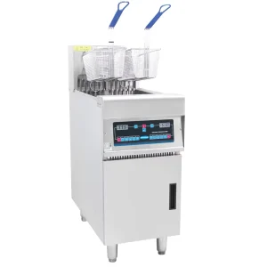 Digital Electric 2 Tank Pressure Fryer Commercial Stainless Fryer