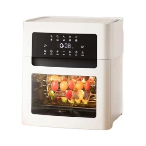 Digital Electric Control Oven Air Fryer White Toaster Oven