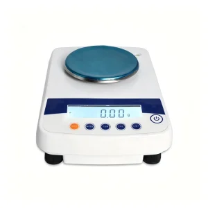 Digital Electronic Balance 500g 0.01g High Precision Scale with Calibration Weight LCD Display for Lab Jewelry Kitchen Use