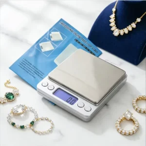 Digital Food Scale Mini Pocket Stainless Steel Platform High Precision 0.01g Electronic Kitchen Scale