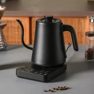 Digital Gooseneck Electric Kettle with Temperature Control Fast Boiling 304 Stainless Steel Drip Coffee Tea Maker Water Pot