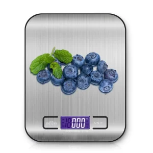 Digital Kitchen Scale 10kg Scales for Cooking Weighing the Weight of Food Stainless Steel Kitchen Scale