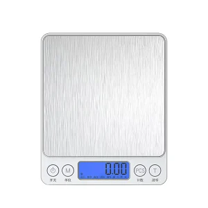 Digital Kitchen Scale with High Accuracy Plastic Design Battery Operated for Baking Cooking Precise Measurements in Grams Ounces