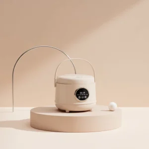 Digital Low Sugar Rice Cooker Pressure Cooker for Household with Measuring Cup Accessory
