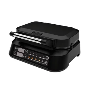 Digital Non Stick Waffle Maker Machine Commercial with Detachable Plate Vertical Store Toaster Waffle Maker