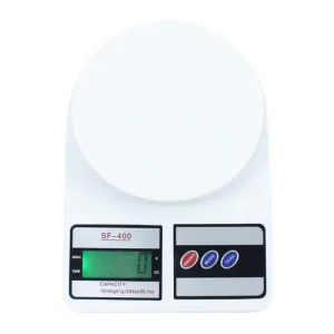 Digital Plastic Kitchen Food Scale High Precision Weigh Scale for Baking and Coffee