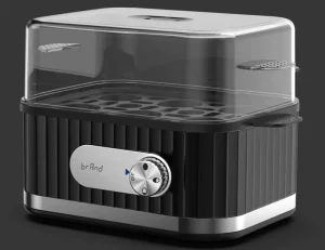 Digital Rapid Electric Egg Cooker Make 6 Perfect Boiled Eggs in Minutes for Family Breakfast