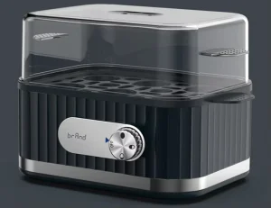 Digital Rapid Electric Egg Cooker Make 6 Perfect Boiled Eggs in Minutes for Family Breakfast