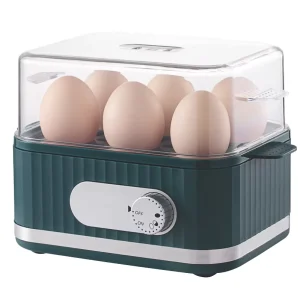 Digital Rapid Electric Egg Cooker Make 6 Perfect Boiled Eggs in Minutes for Family Breakfast