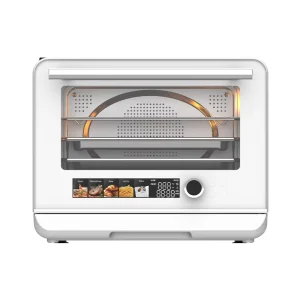 Digital Two Layers Baking Cake Bread 3 in 1 Electric Oven Cooker 23L Toaster Smart Visible Air Fryer Steam Convection Oven