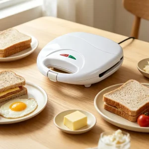 Direct Factory JD20302 2 Slice Breakfast Sandwich Maker Bulk Order Accept OEM Private Label
