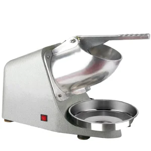 Double Blades Different Colors Electric Ice Crusher Cube Shaver Machine for Commercial Kitchen