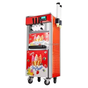 Double Compressor Commercial Soft Ice Cream Maker Machine Soft Ice Cream Making Machine