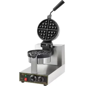 Double Head Waffle Maker Rotary Waffle Maker Large Griddle Pancake Maker Electric Flip Coffee Pancake Maker Commercial Use