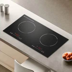 Double Induction Hob 3500W Cooktop Electric Stove Built in 2 burner Induction Cooker