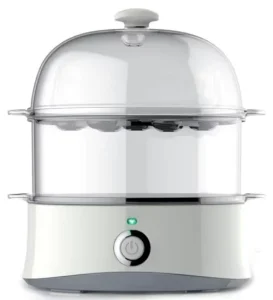 Double Layer Electric Egg Cooker Boiler with PP Body Egg Boiler in New Design
