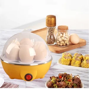 Double Layer Rapid Breakfast Egg Machine Household Portable Automatic Egg Maker Boiler Electric Egg Cooker