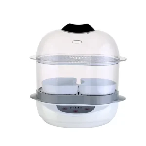 Double Layers Electric Fast Speed Heat Multifunction Egg Cooker Mini Steamer for Steaming Eggs and Other Foods