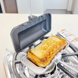 Double Sided Sandwich Baking Pan Camping Frying Pan Cheese Maker Sandwich Maker Flip Pan Camping Baking Tools Sandwich