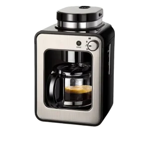 Drip Coffee Maker 2 in 1 Automatic Home Commercial Small Coffee Machine with Coffee Pot Scoop for Flower Tea