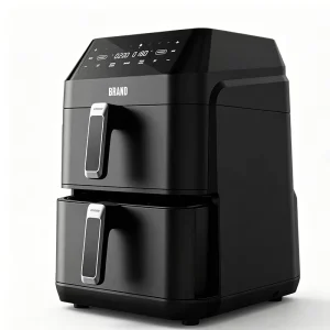 Dual Air Fryer Oven Healthy Oil Free Air Fryer 12 L Large Capacity Air Fryer for Home Use