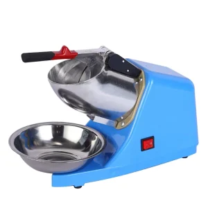 Dual Blades Electric Ice Crusher and Shavers 2200 R M Ice Block Crushers Machine Maker Ice Crushing Capacity 80kgs h