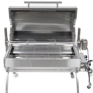 Dual Fuel Stainless Steel Gas Spit Roaster 1m