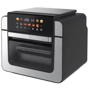 Dual Heating Element Up and Down Heating Hot Air Fryer With Visible Window Oil Free 15L Air Fryer Oven for Household Nin Style