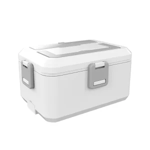 Dual Purpose 1 Liter Stainless Steel Electric Lunch Box Cross Border Heating Insulated Car & Home Insulated Lunch Box Production