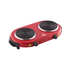 Durable 2*1000W Electric Stove Double Solid Hotplate Cooktop Cooker Hot Plate Stove for Cooking