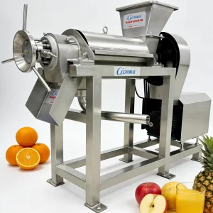 Durable Commercial Stainless Steel Spiral Juicer 220V for Juice Stores Beverage Plants 5 Year Warranty