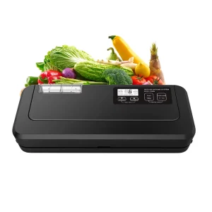 Durable Plastic Automatic Vacuum Food Sealer Commercial Household Electric Food Preserver 5.1-10L Capacity Energy