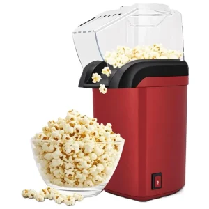 Durable Plastic Mini Electric Hot Air Popcorn Maker Household Grain Wrapping Equipment Cross Border Foreign Trade Corn Popping
