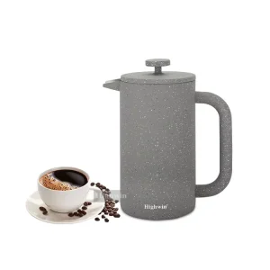 Durable Stainless Steel French Press Coffee Maker Multi capacity Coffee French Press Double Wall