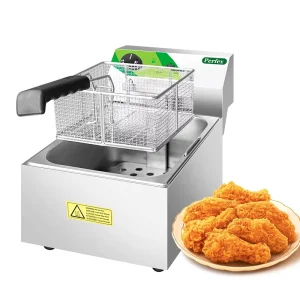 EF 171 Deep Fryer Commercial Electric Deep Fryers 6L 10 .17L One Tank One Basket