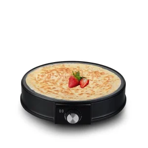 ETL 1200W Griddle Hot Plate Crepe Pan 12 Inch Nonstick Crepe Maker Pancake Maker Batter Spreader&Spatula