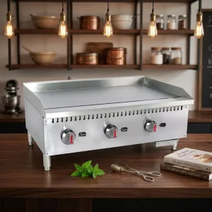ETL Certificate Commercial Electric Cooking Equipment 36″ Inch Grill Stove Griddle Cooker Teppanyaki Panini Grill 220 240V
